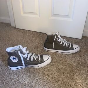 Chuck Taylor All Star
Style: 1J793_055
Size: 7.5
Color: charcoal